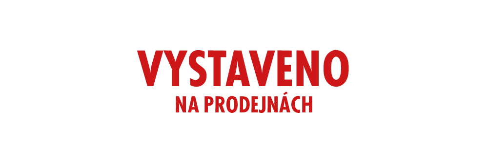 Vystaveno na prodejnách